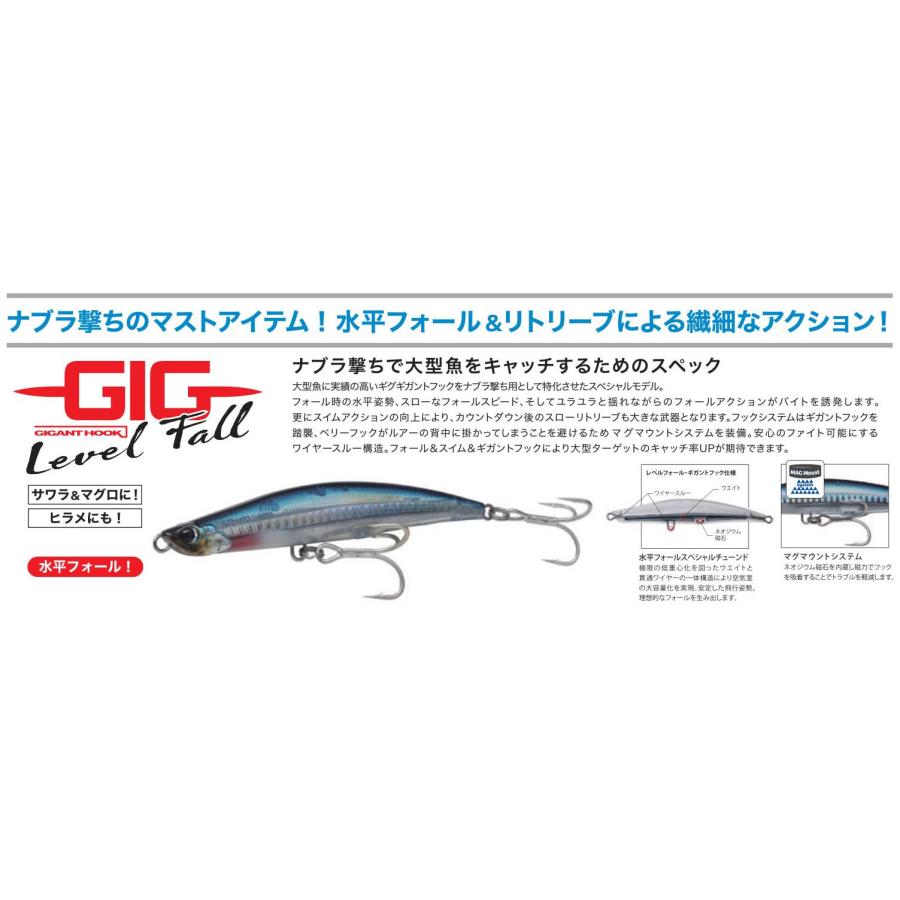 PALMS パームスPALMST ギグギガントフックGIG GIGANTHOOK 100LF レベル
