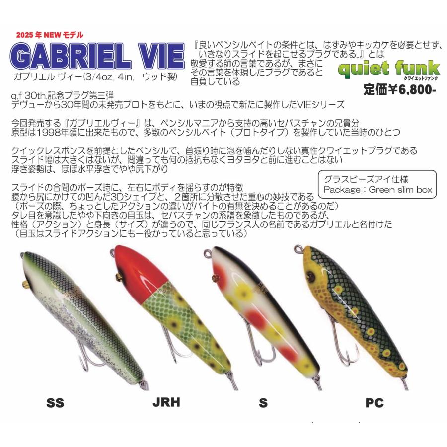 クワイエットファンク（quiet funk） ガブリエルヴィーGABRIEL VIE