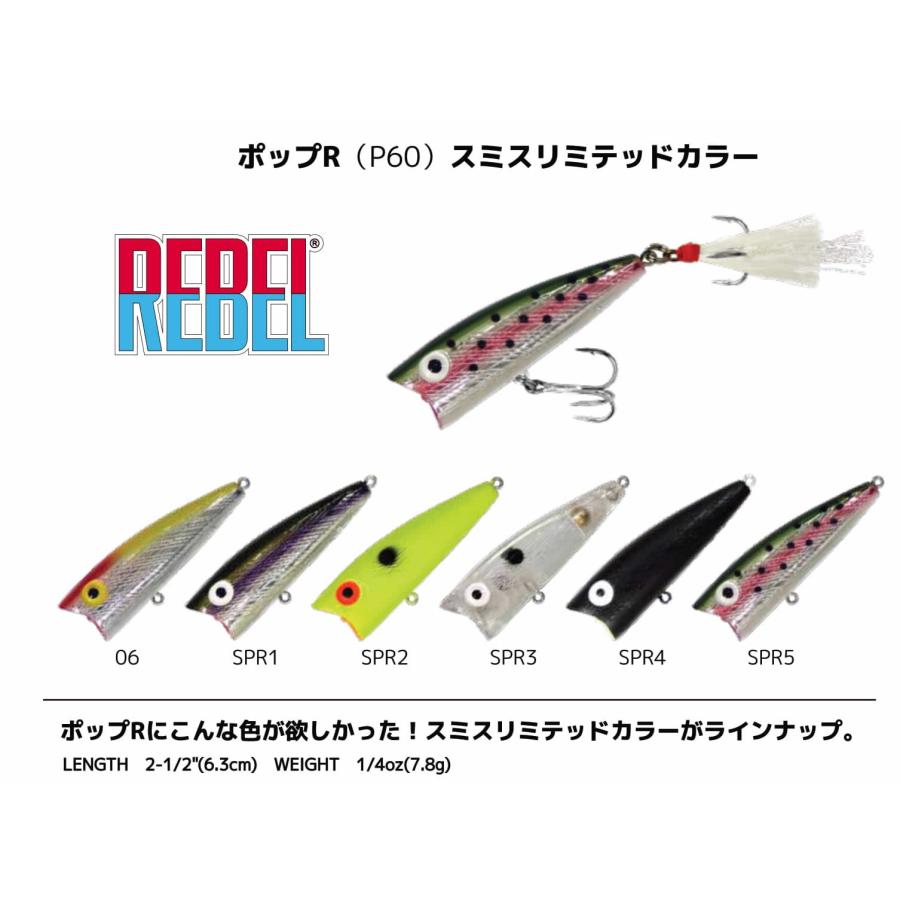 レーベルREBEL ポップR P60 スミスリミテッドカラー : ウインズヤフー