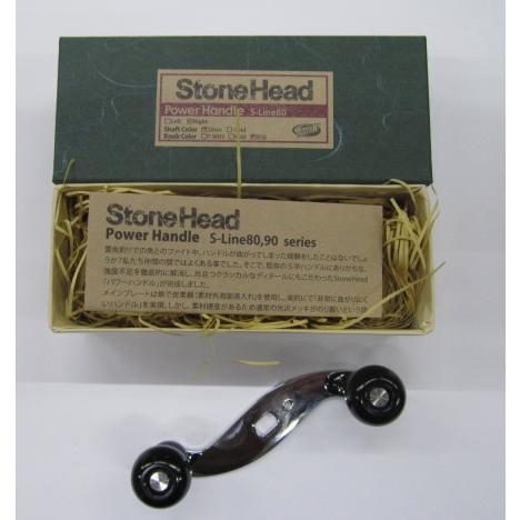 ラッティーツイスター StoneHead ハンドル S-LINE80 右巻 黒 ラッティーツイスター ストーンヘッドパワーハンドル S-Line BSB/S/R