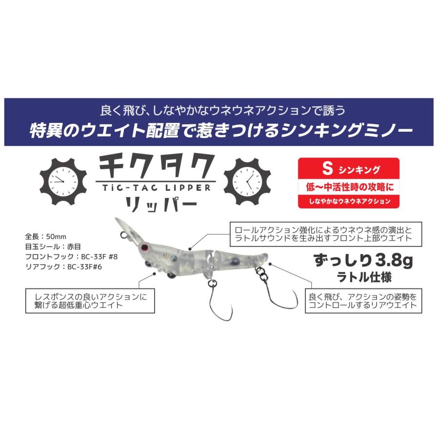 SMITH（スミス） チクタクリッパーTiC-TAC LIPPER S : ウインズヤフー