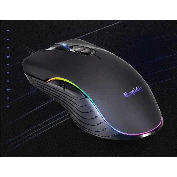 ゲーミングマウス 有線 光学式マウス 高性能 DPI4段階調整可能 5600DPI