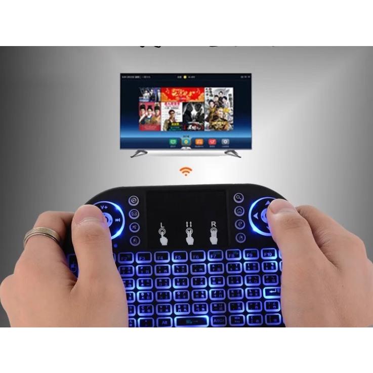 ワイヤレス キーボード タッチパッド付き マウスバックライト付き