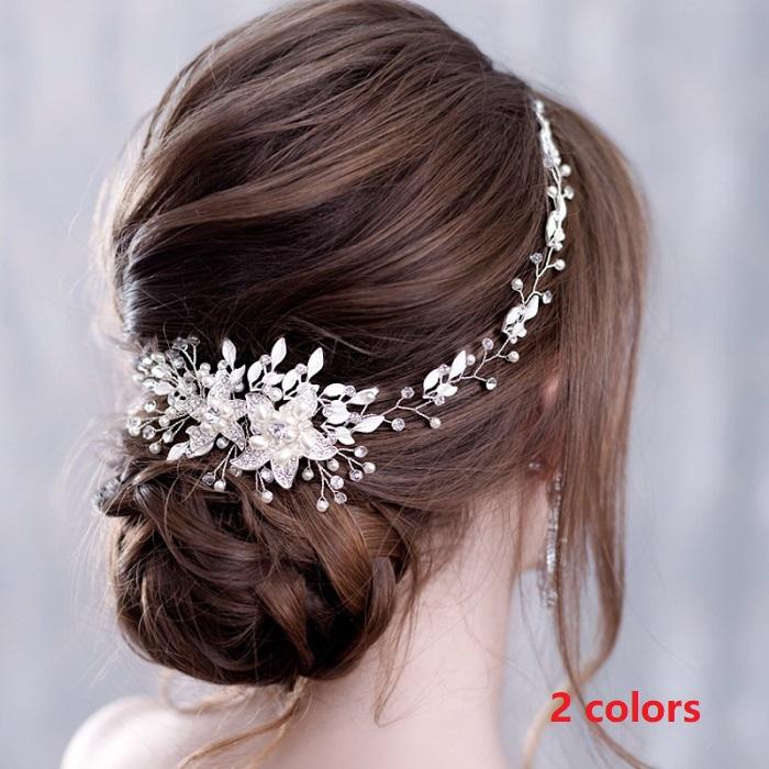 ヘッドドレス ウェデイング ヘアアクセサリー ヘッドアクセ ヘアー 
