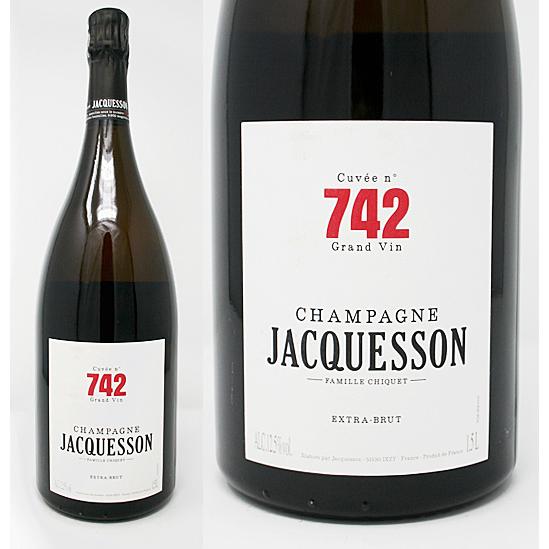 シャンパーニュ・ジャクソン・キュヴェ・742　マグナムボトル ド キュヴェ ピノ レゼルヴ使用 ラ ノン