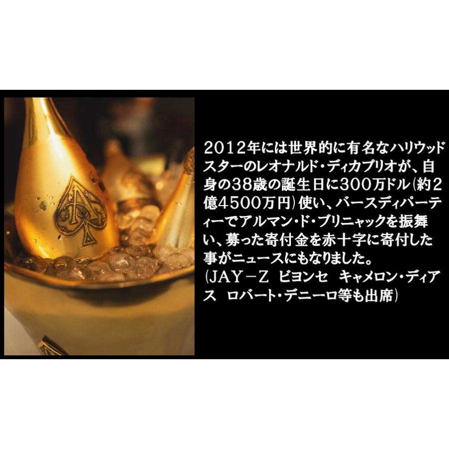(正規品) アルマン ド ブリニャック ロゼ ギフトボックス付き 750ml (シャンパン アルマンドブリニャック 辛口) |  | 06