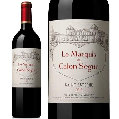 赤ワイン ル マルキ ド カロン セギュール 2014年 750ml (フランス ボルドー) (Le Marquis de Calon Segur)｜wine-code