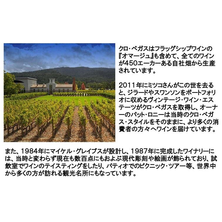 (ワイン 白ワイン) クロ ペガス ソーヴィニヨン ブラン エステート グロウン ナパ ヴァレー 2022年 ポイント利用 爆買 |  | 03