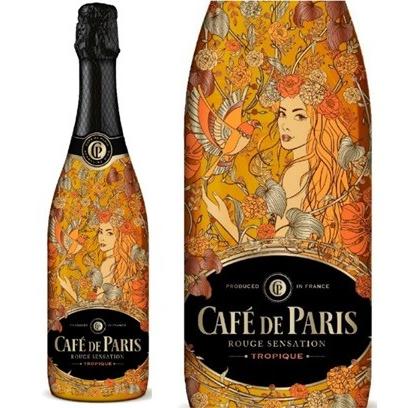 カフェ ド パリ ルージュ センセーション トロピク 750ml (スパークリングワイン やや甘口 フランス) | 
