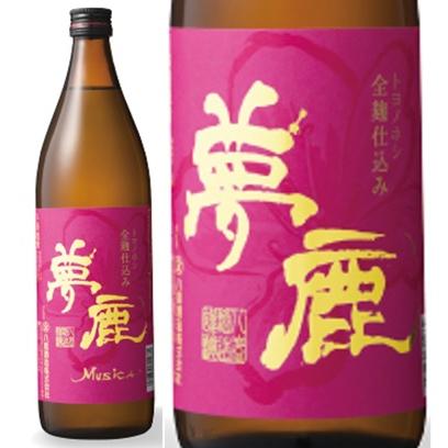 夢鹿 (むじか) 900ml 25度 (八鹿酒造 大分麦焼酎 大分県オリジナル大麦 トヨノホシ使用 カートン箱無し) | 八鹿酒造