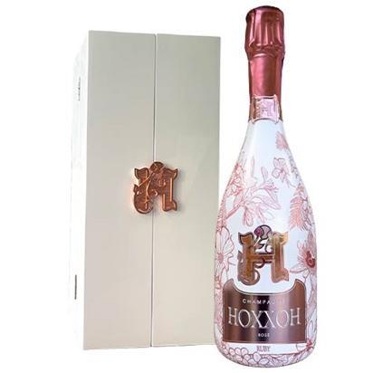 (アルマンドブリニャック エンジェル ソウメイに続く 7色に光るシャンパン) オックス シャンパーニュ ロゼ ルビー ボックス入り (ルミナスボトル) |  | 09
