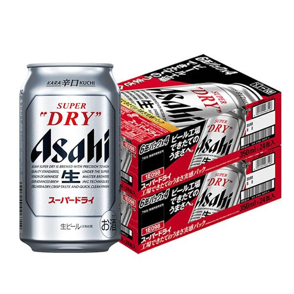 アサヒ - アキ bb8》スーパードライ生ビール350/500ml各24缶２箱セット アサヒ - アキ bb8》スーパードライ生ビール350/500ml各24缶2箱
