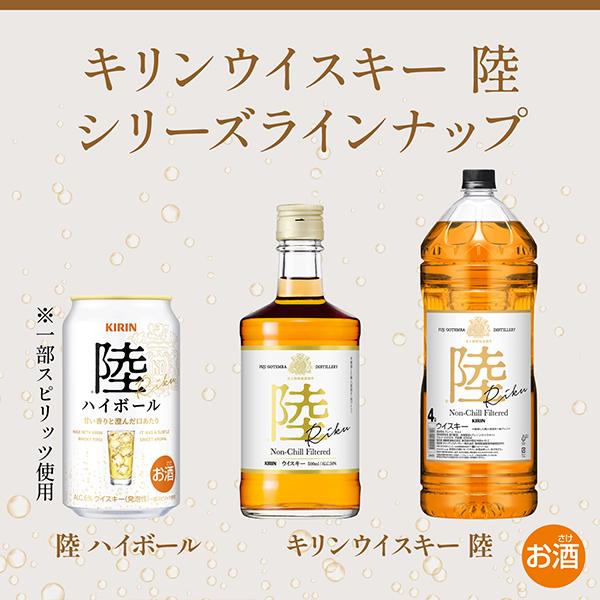ハイボール缶 送料無料 キリン 陸ハイボール 350ml×2ケース/48本(048
