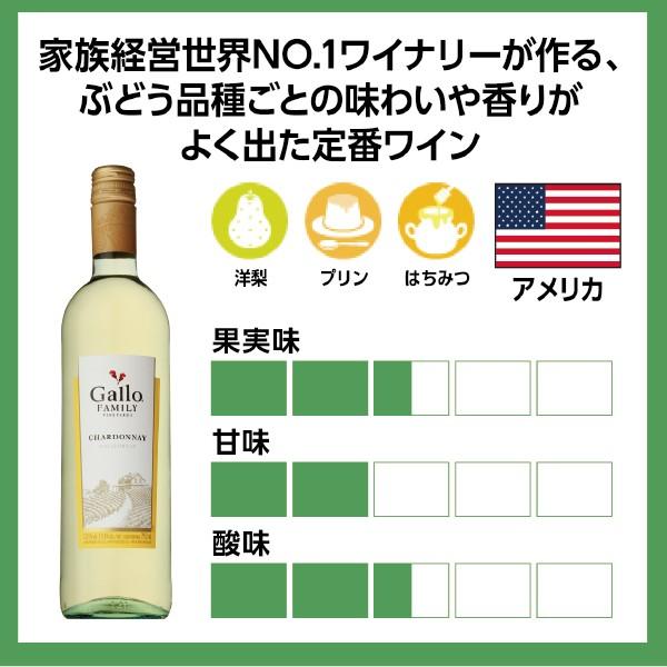 飲料・酒 ガロ・ファミリー・ヴィンヤード シャルドネ 750ml【白ワイン