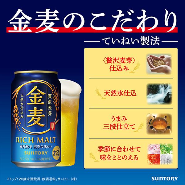 金麦 ペアとんすい必ずもらえるパック ビール類 beer 送料無料