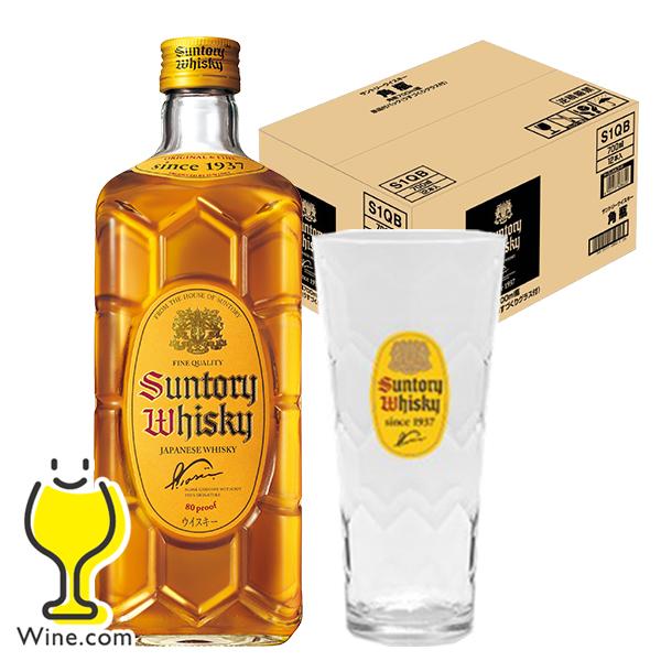 うすづくりグラス12個付き ウイスキー 送料無料 サントリー 角瓶 700ml
