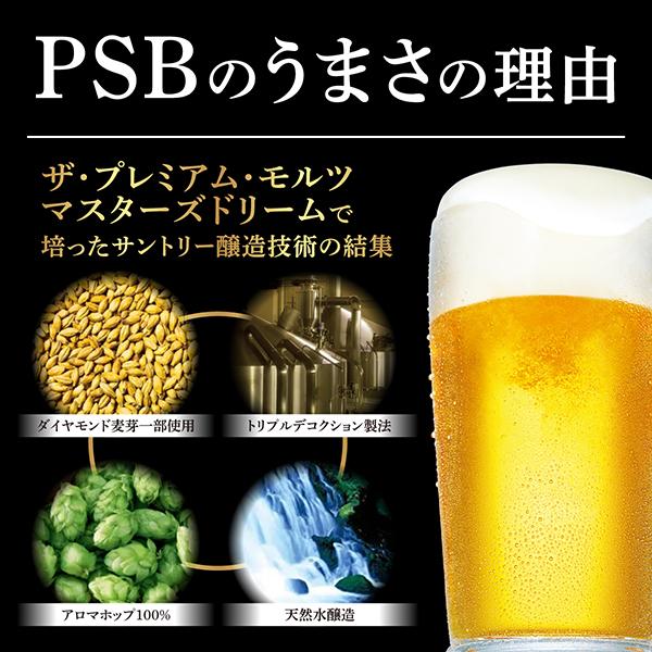 SUNTORY（サントリー） ビール beer PSB 350ml 24本 糖質ゼロ