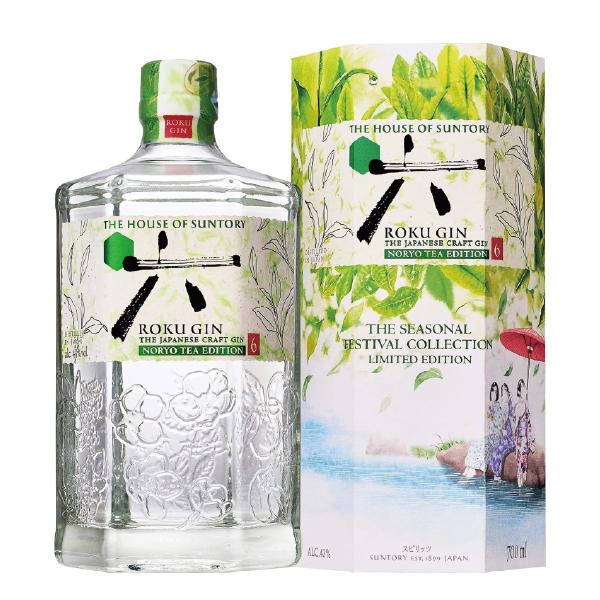サントリー ジン ROKU 六 NORYO TEA EDITION 43度 700ml 送料無料 化粧