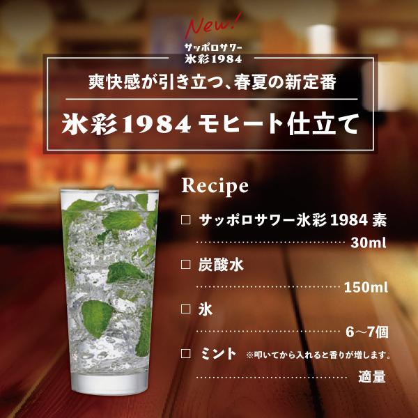 サッポロ（SAPPORO） 氷彩の素 プレーンサワーの素 サッポロサワー 氷