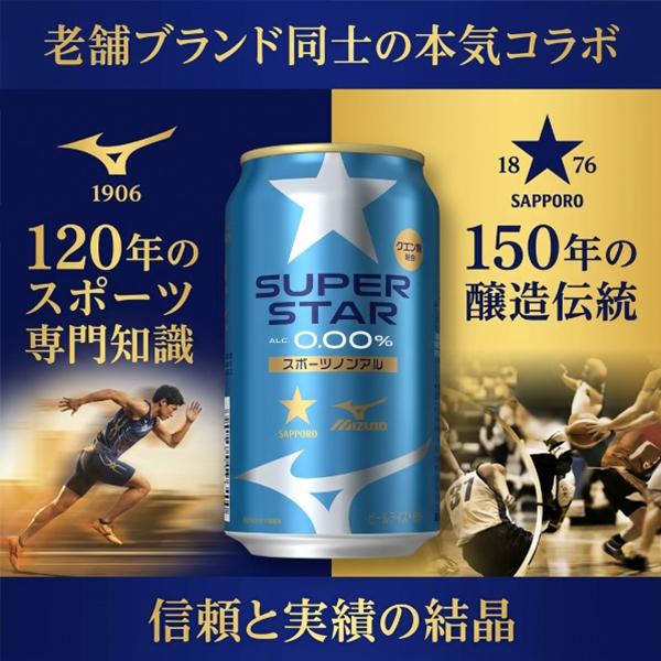 サッポロ（SAPPORO） スポーツノンアル ミズノ協働開発 ノンアルコール