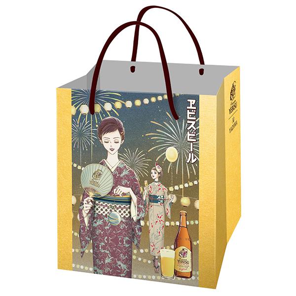 ヱビスビール 6缶パック用贈答袋1枚付き 第2弾 矢沢あい 描き下ろし