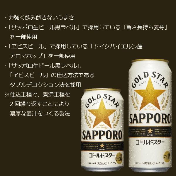 ビール類 beer 発泡酒 第3のビール 送料無料 サッポロ ビール GOLD STAR ゴールドスター 350ml×3ケース/72本(072) 第3のビール 『CSH』｜wine-com｜12