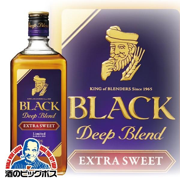 洋酒 国産ウイスキー whisky 限定 ブラックニッカ ディープブレンド エクストラスイート 46度 700ml｜wine-com