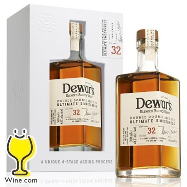 デュワーズ ウイスキー 送料無料 ダブルダブル 32年 500ml 正規品