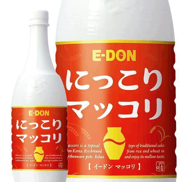 マッコリ イードン 二東 E-DON マッコリ 6度 1000ml ペットボトル どぶろく 韓国伝統の文化酒｜wine-com