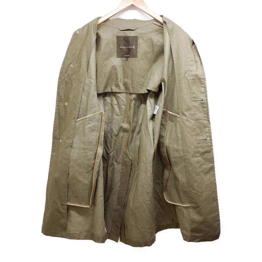 国内正規 Mackintosh マッキントッシュ リネン100 トレンチ コート 38 カーキ メンズ ブランドショップエコスタイル 通販 Yahoo ショッピング