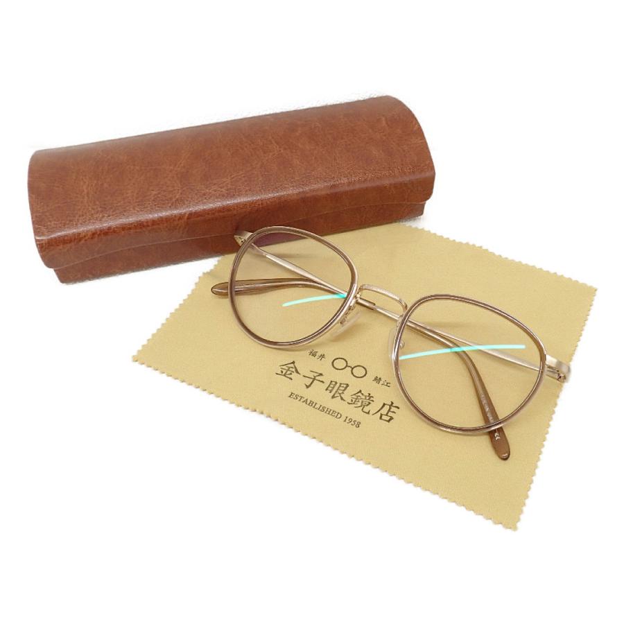 Kaneko Optical 金子眼鏡 Vintage Kv 60 ボストンシェイプ コンビメガネフレーム 眼鏡 50 23 145 Cbr ゴールド ブラウン ブランドショップエコスタイル 通販 Yahoo ショッピング