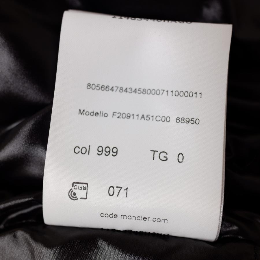 MONCLER（モンクレール） 新品/国内正規/20年製 AGNEAUX VEST 内側ロゴ