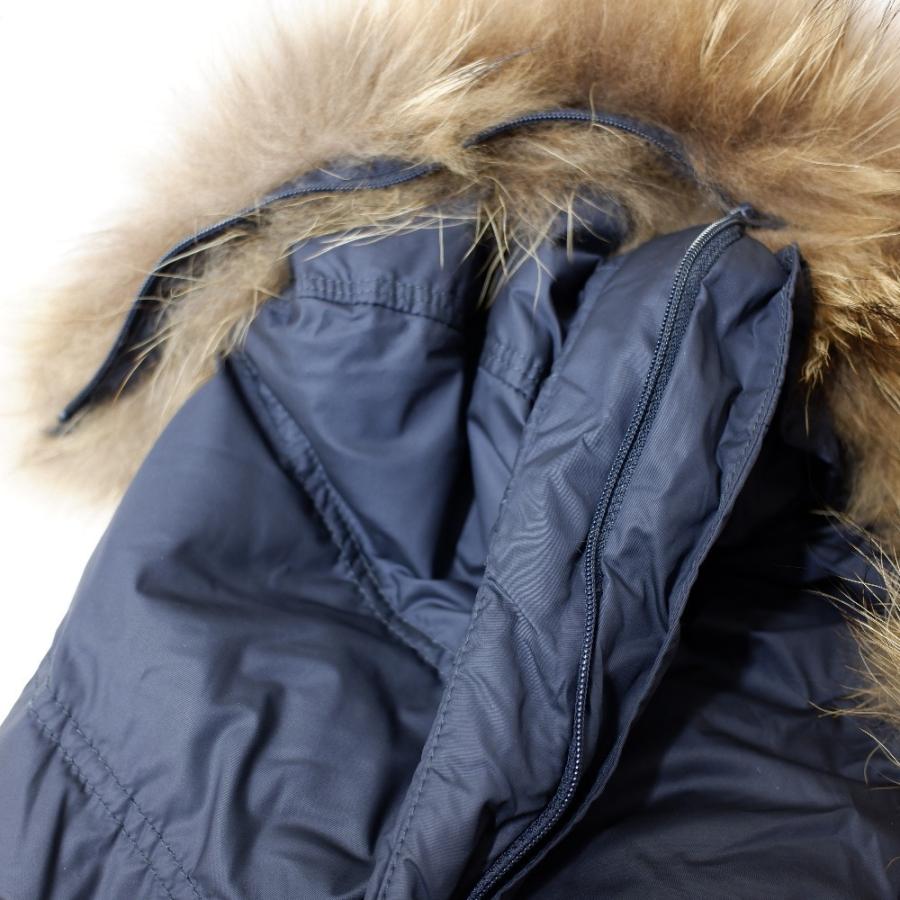 国内正規/ PEUTEREY ピューテリー 47223007 IRON ファー付フーディ