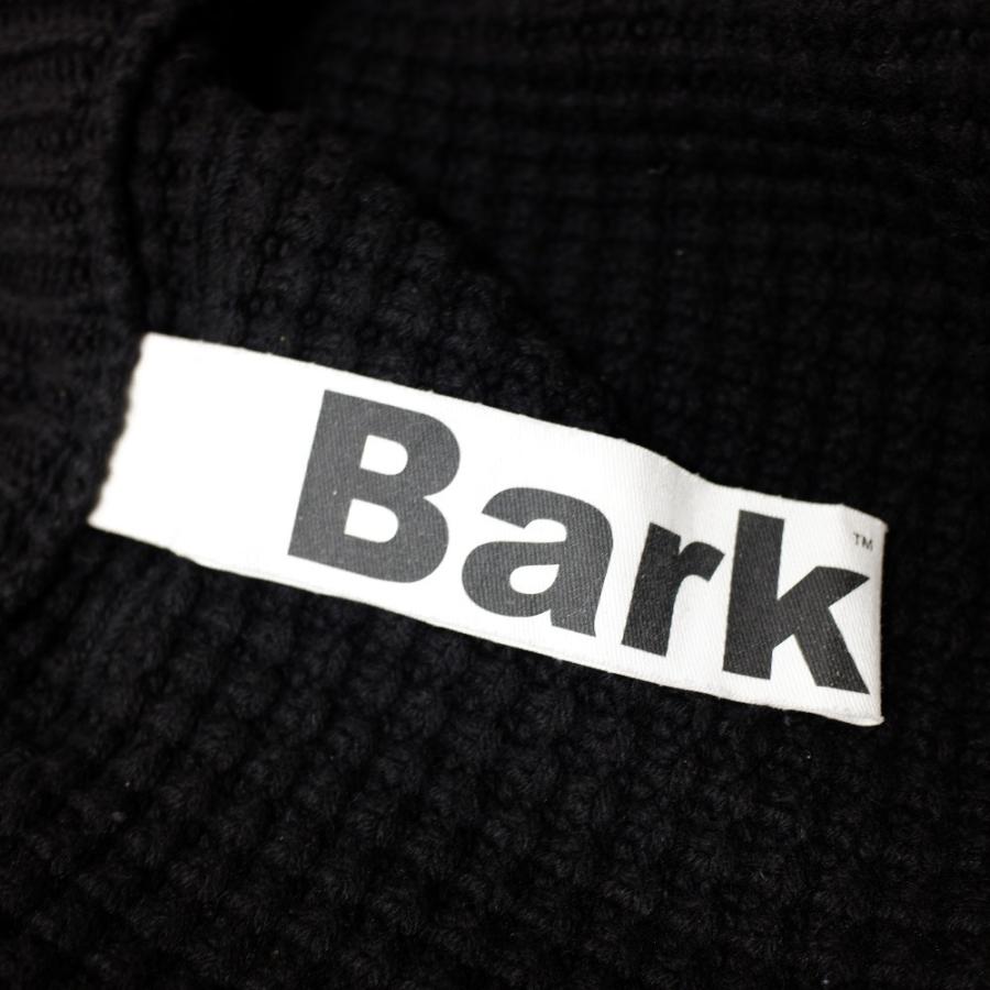 [美品]　バーク Bark コート ダッフル ニット フード S 美品/ Bark バーク フード付 ニットダッフル コート S ブラック