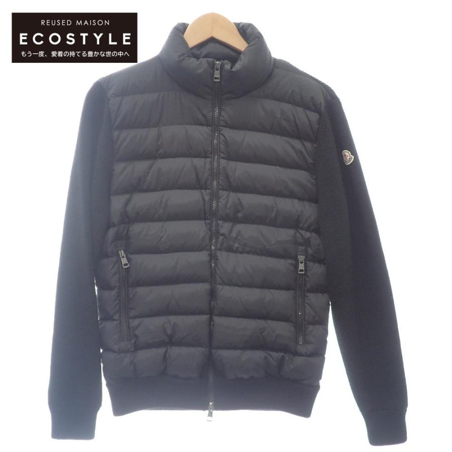 MONCLER 国内正規/ モンクレール MAGLIONE TRICOT CARDIGAN ダウン切替 