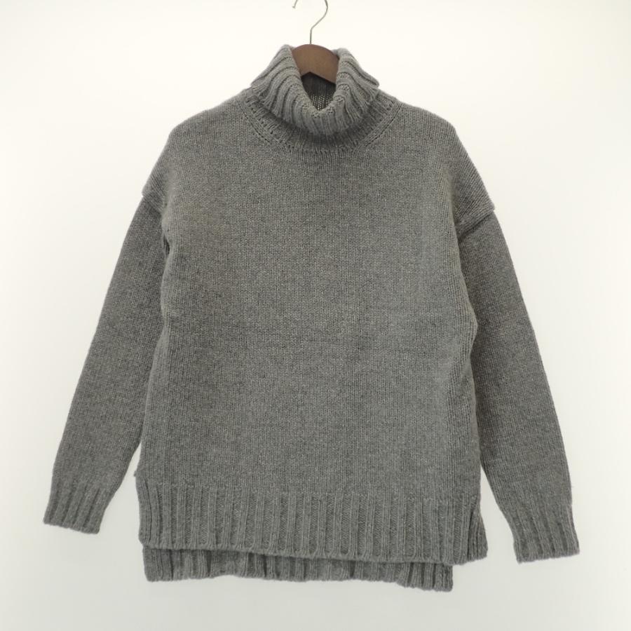 SLOANE グレー タートルネック ニット セーター ウール カシミヤ