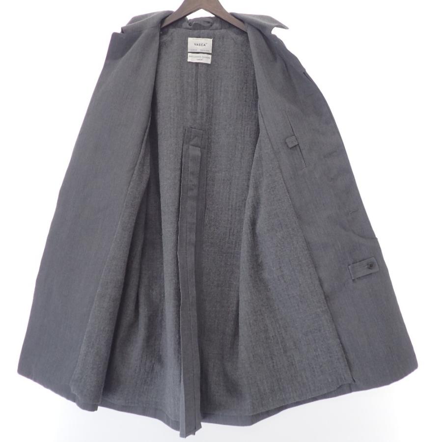 YAECA（ヤエカ） 美品/ 155001 SOUTIEN COLLAR COAT SHORT ステン