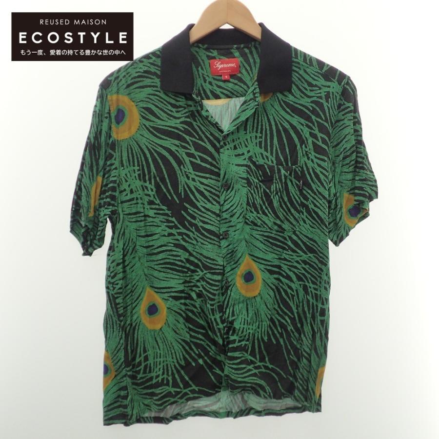 Supreme（シュプリーム） 国内正規/ 孔雀 レーヨン peacock shirts