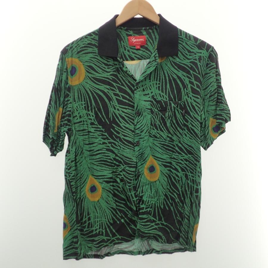 Supreme（シュプリーム） 国内正規/ 孔雀 レーヨン peacock shirts