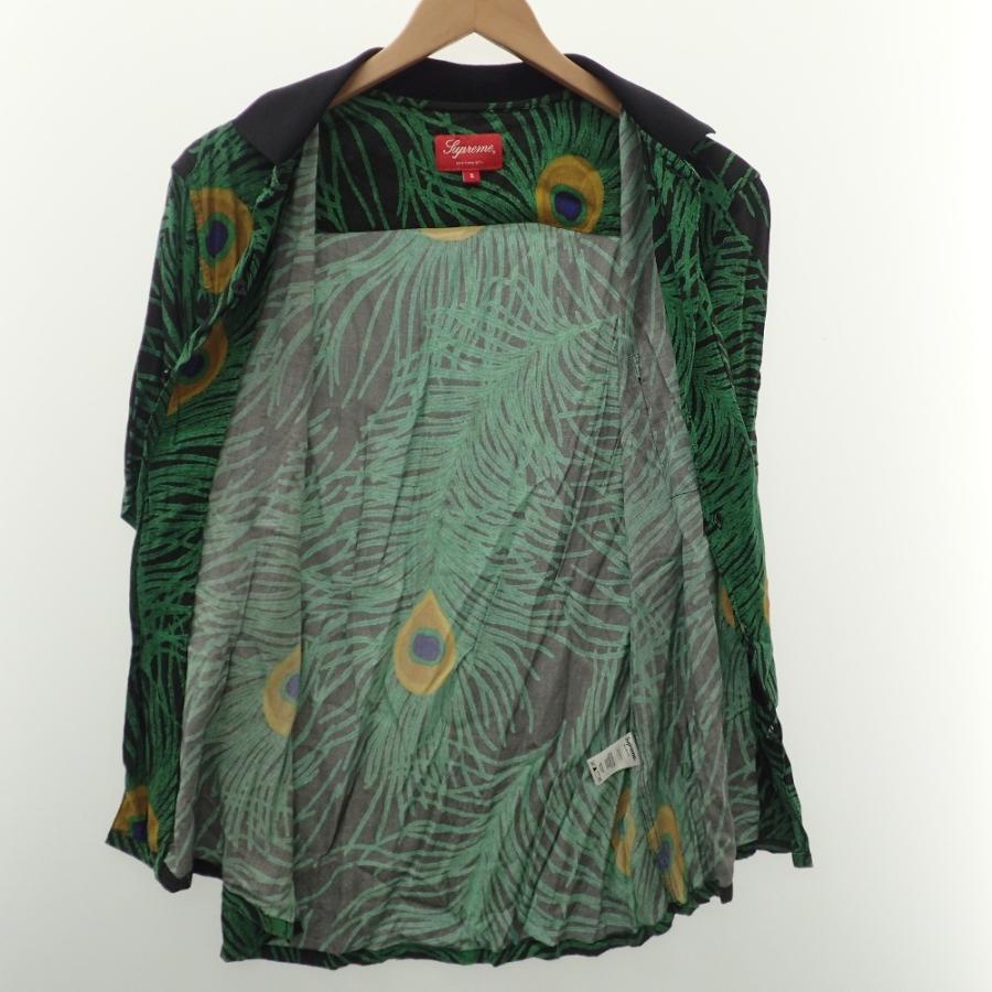Supreme（シュプリーム） 国内正規/ 孔雀 レーヨン peacock shirts