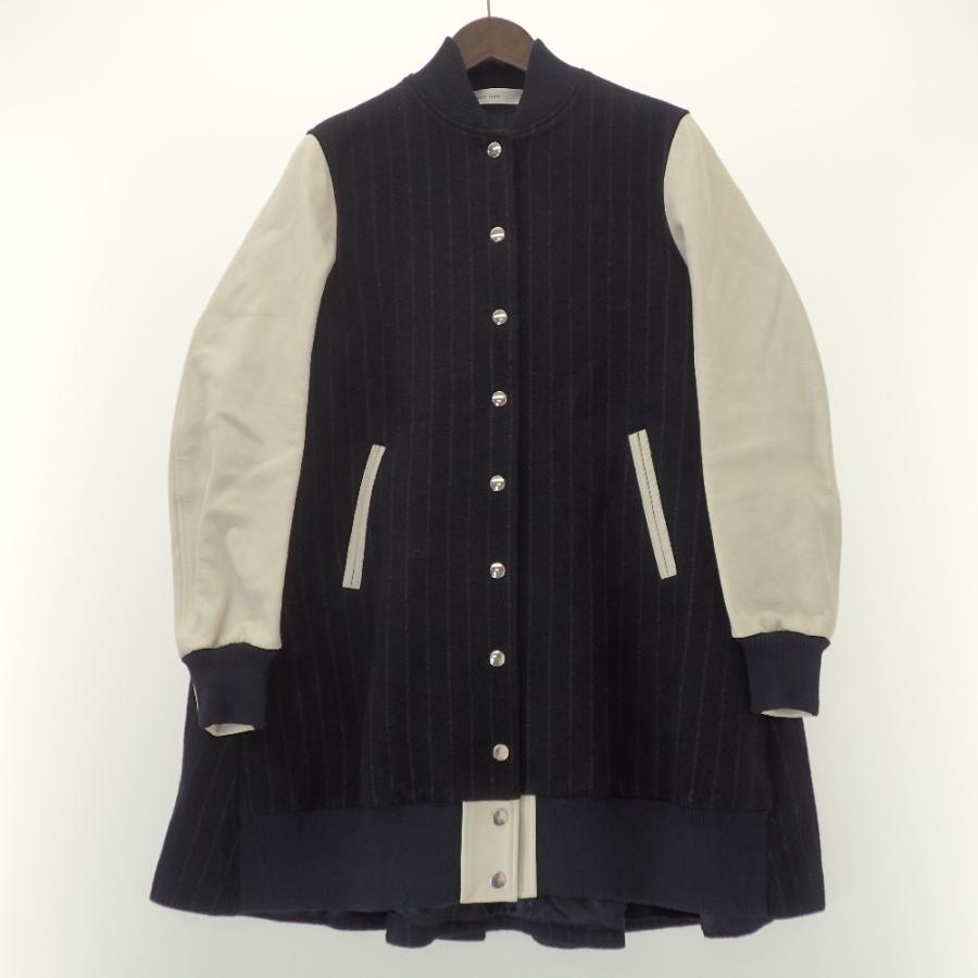 美品/ sacai luck サカイラック 14AWLU809 アームレザー切替 Aライン