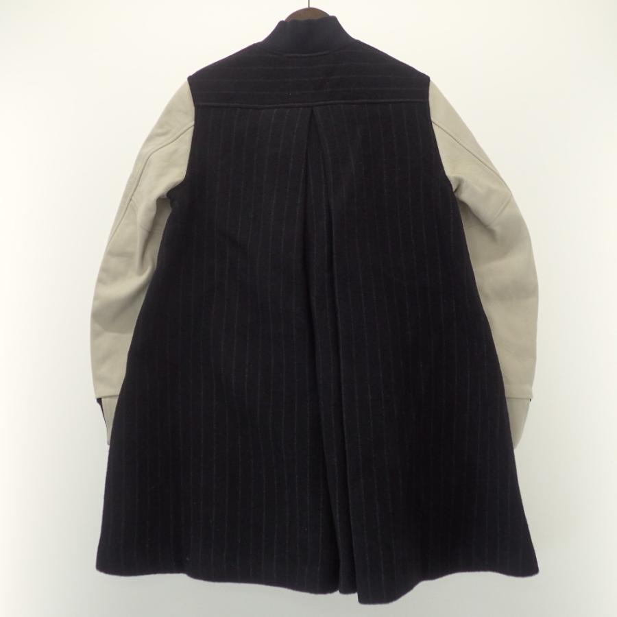 美品/ sacai luck サカイラック 14AWLU809 アームレザー切替 A 美品/ sacai luck サカイラック 14AWLU809 アームレザー切替 A
