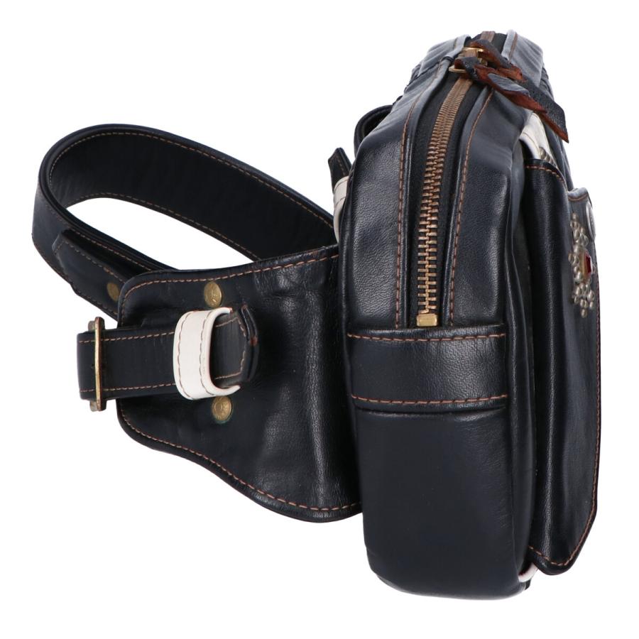 THE FLAT HEAD ザ・フラットヘッド HDB-003 HORSE HIDE BODY BAG