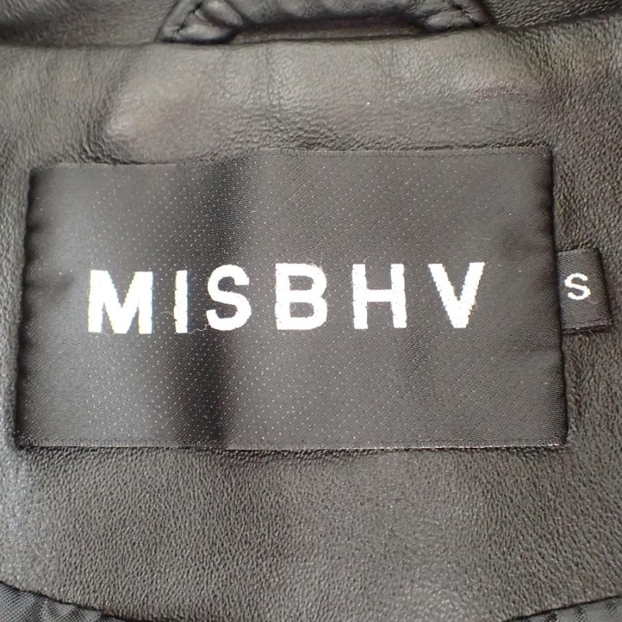 MISBHVミスビヘイブ レザー ダブルライダース ジャケット S MISBHVミスビヘイブ レザー ダブルライダース ジャケット S