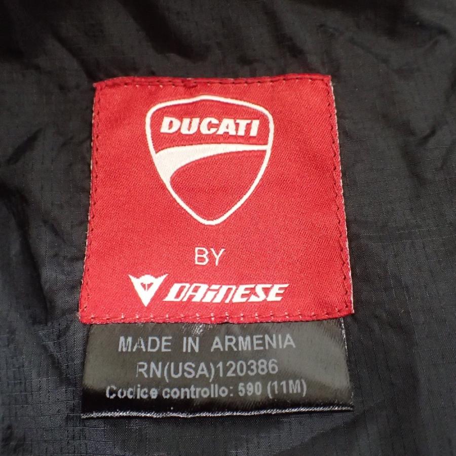 DUCATI ドゥカティ シングルライダース ジャケット 48 ブラック メンズ