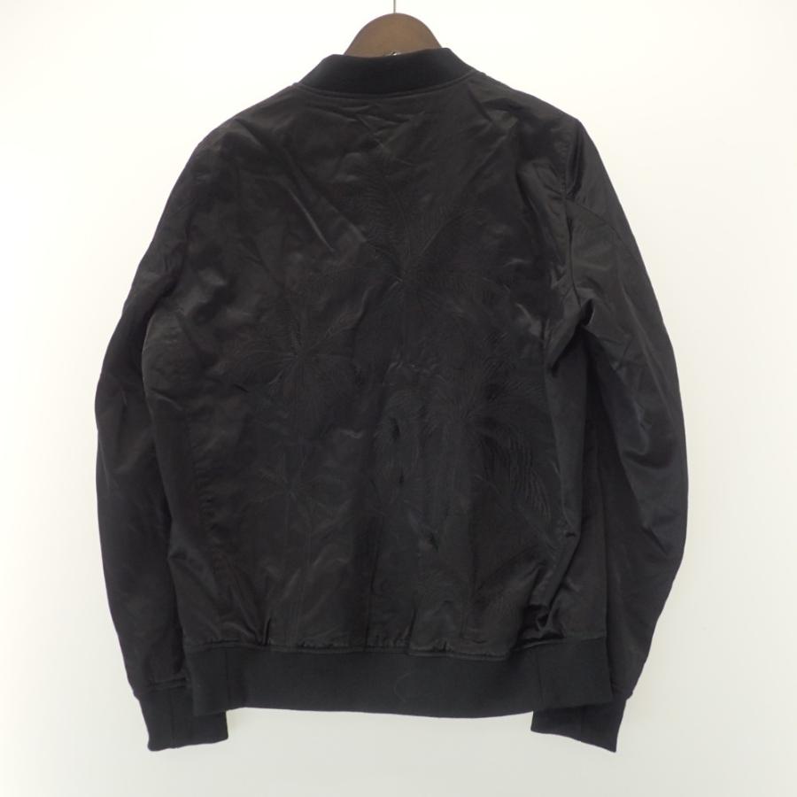 タトラス ブルゾン MA-1 背面ロゴ ブラック 2サイズ MTA19S4593 美品