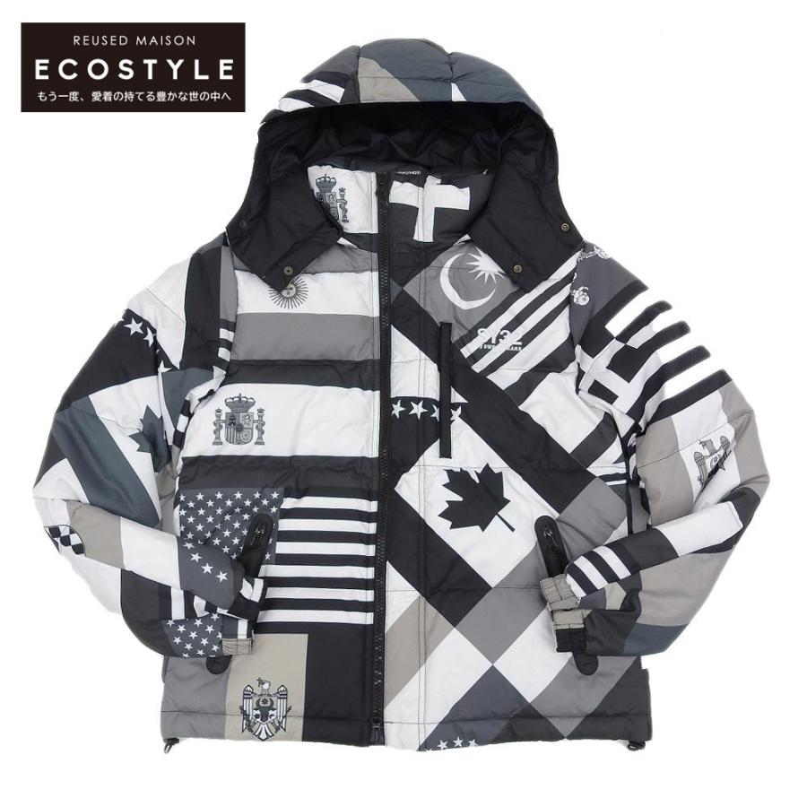 sy32 ダウンジャケット総柄