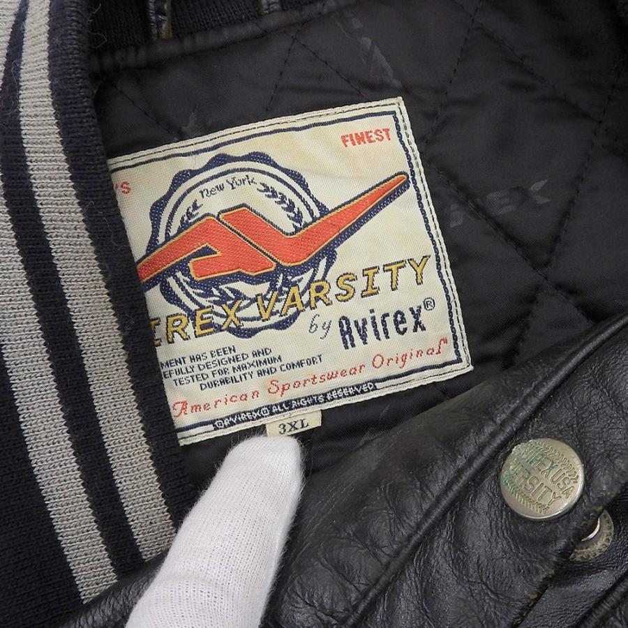 AVIREX（アヴィレックス） 90s VARSITY JKT ワンポイントロゴ