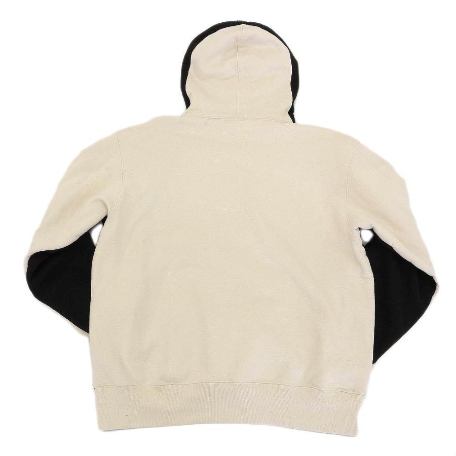 Supreme シュプリーム 21aw S Logo Split Hooded Sweatshirt パーカー トップス メンズ 黒 白 L