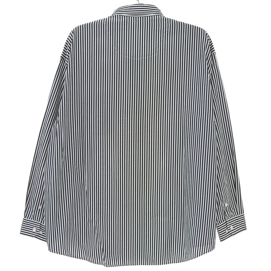 バレンシアガ BALENCIAGA 19SS ブラウス シャツ 38 白 黒 BALENCIAGA（バレンシアガ） 美品 I LOVE TECHNO 長袖シャツ トップス